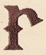 Steampunk Letter R - Lowercase - Image 4