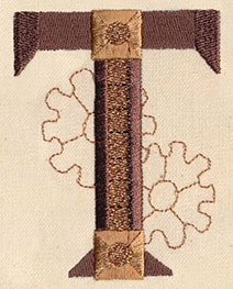 Steampunk Letter T - Uppercase - Image 2