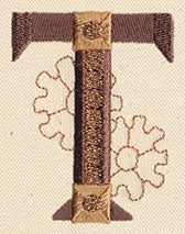 Steampunk Letter T - Uppercase - Image 3