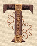 Steampunk Letter T - Uppercase - Image 4