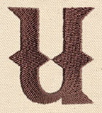 Steampunk Letter U - Lowercase - Image 3