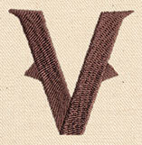 Steampunk Letter V - Lowercase - Image 3