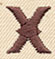 Steampunk Letter X - Lowercase - Image 5