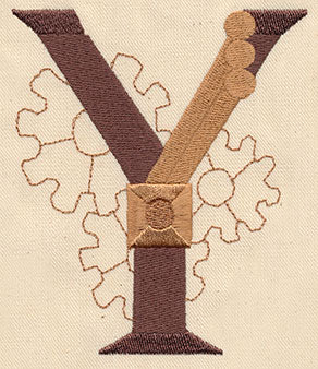 Steampunk Letter Y - Uppercase - Image 6