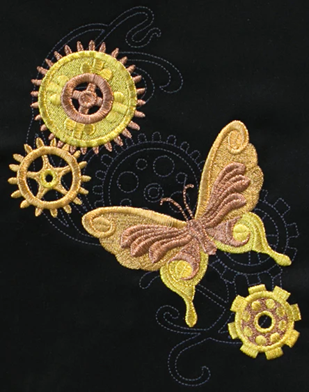 Steampunk Nouveau - Butterfly - Image 2