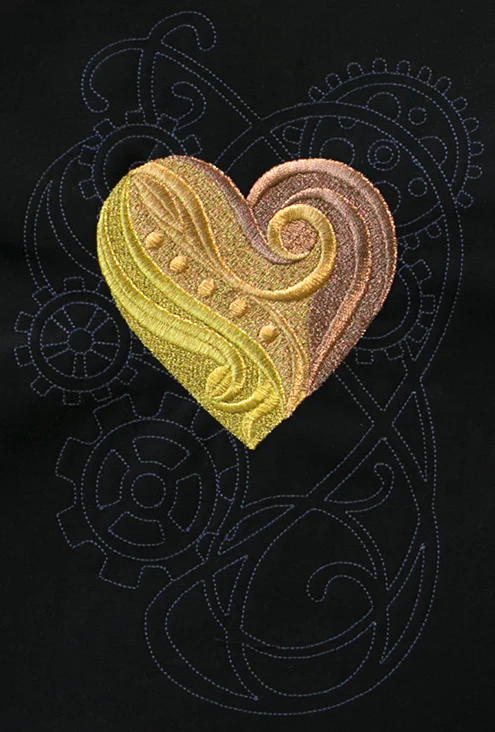 Steampunk Nouveau - Heart - Image 2
