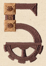 Steampunk Number 5 - Embellished - Image 3