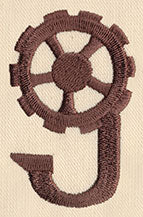 Steampunk Number 9 - Embellished - Image 3