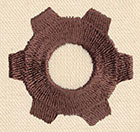 Steampunk Punctuation - Asterisk - Image 2