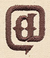 Steampunk Punctuation - At Sign - Image 4