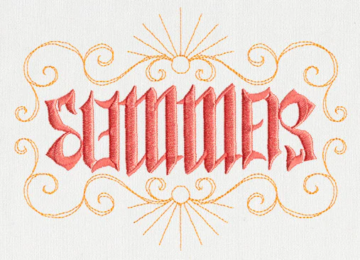 Summer Ambigram - Image 3