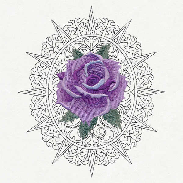 Sunburst Rose Cameo - Image 5