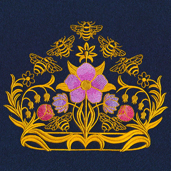 Sweet as Honey Floral Crown - Image 7