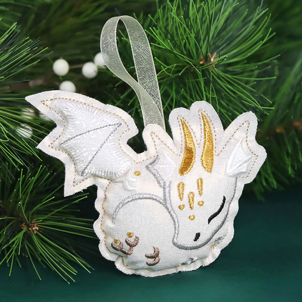 Sweet Dragon Ornament (In-the-Hoop) - Image 6
