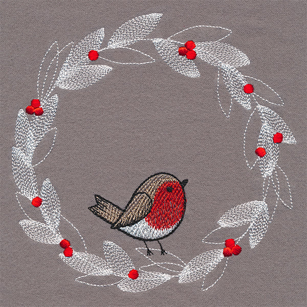 Sweet Robin Wreath - Image 5