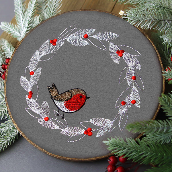 Sweet Robin Wreath - Image 6