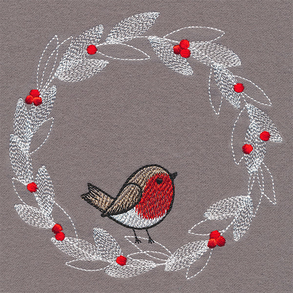 Sweet Robin Wreath - Image 7