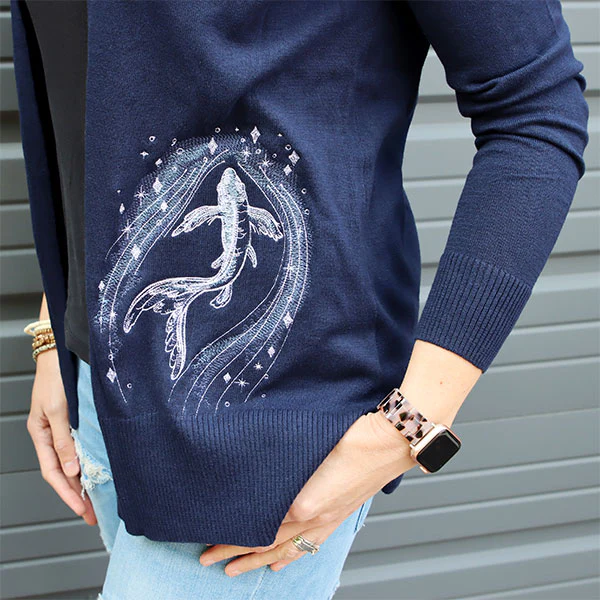 Swimming in Celestial Waters Koi - Image 2