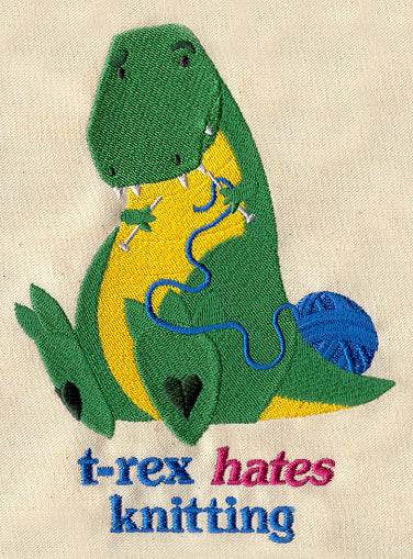 T-Rex Hates Knitting - Image 3