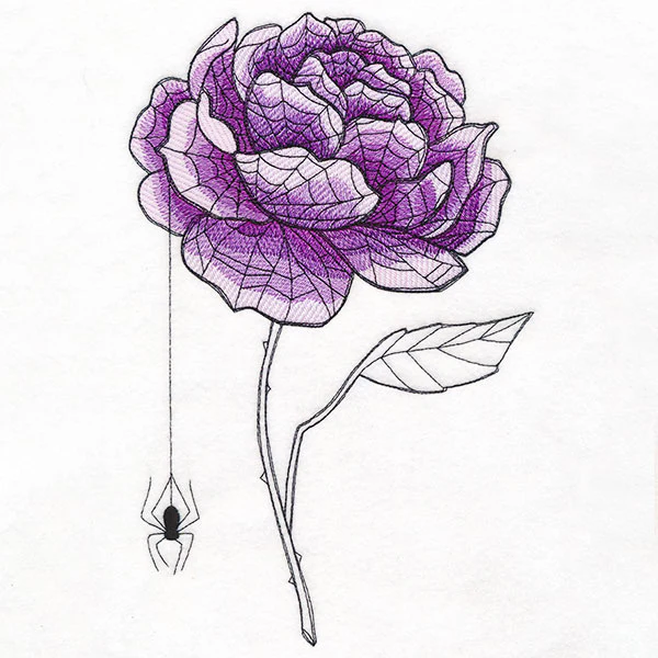 Tangled Spiderwebs Rose - Image 11