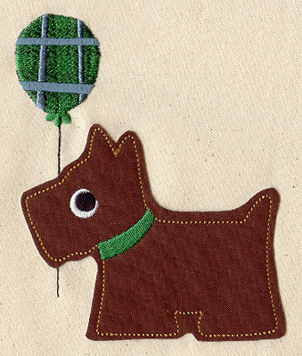 Tartan Terrier (Applique) - Image 3