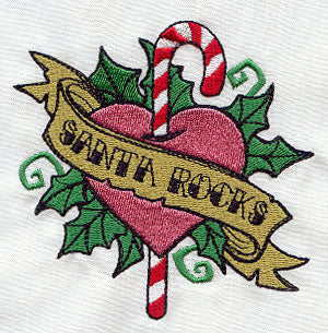 Tattoo Christmas - Santa Rocks - Image 3