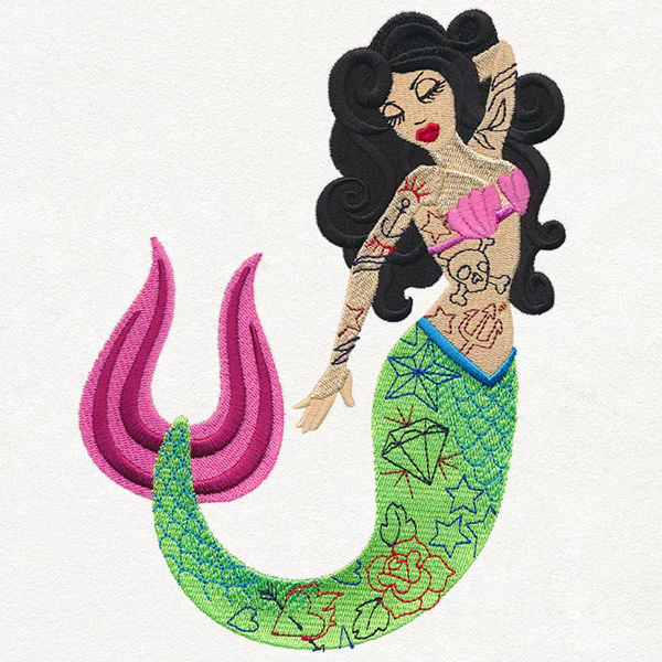 Tattooed Mermaid - Image 2