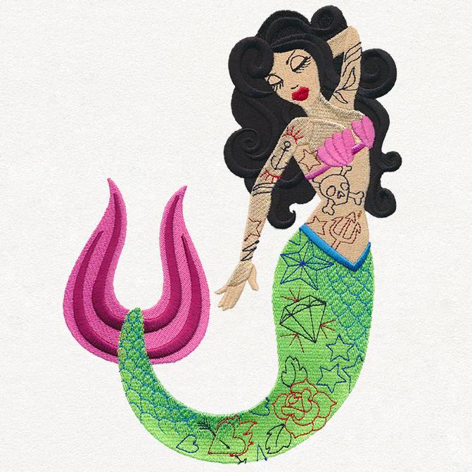 Tattooed Mermaid - Image 5
