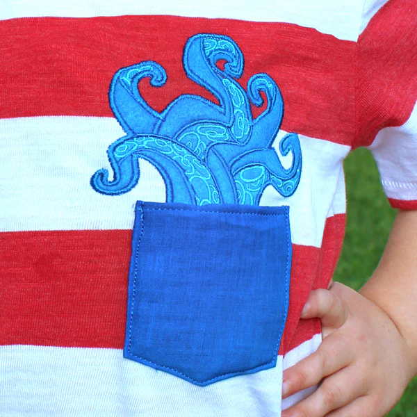 Tentacle Pocket Topper (Applique) - Image 10