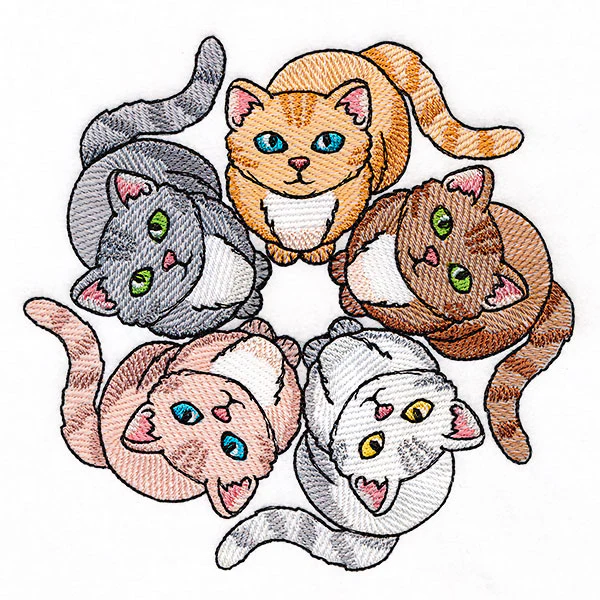 The Circle of Meow Cat Mandala - Image 2