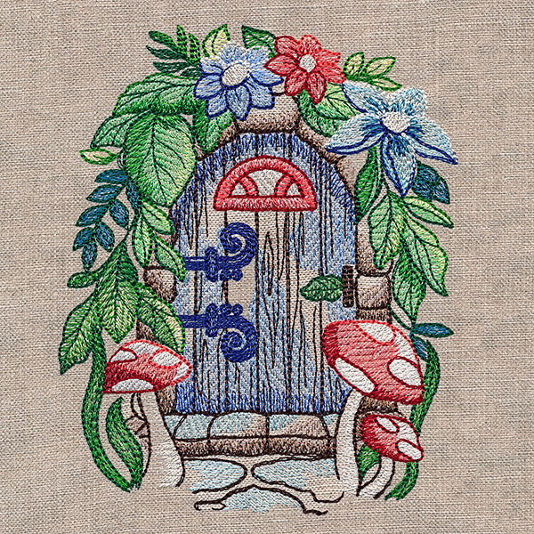 Toadstool Fairy Door - Image 5