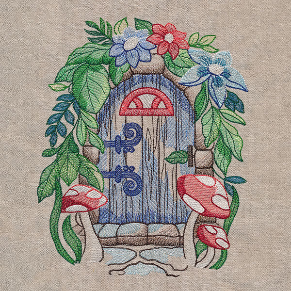 Toadstool Fairy Door - Image 7