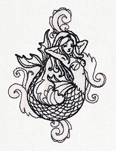 Toile Noir - Mermaid - Image 3