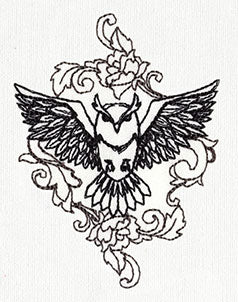 Toile Noir - Owl - Image 3