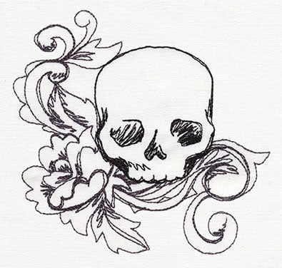 Toile Noir - Skull Corner - Image 2