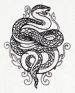 Toile Noir - Snake - Image 3