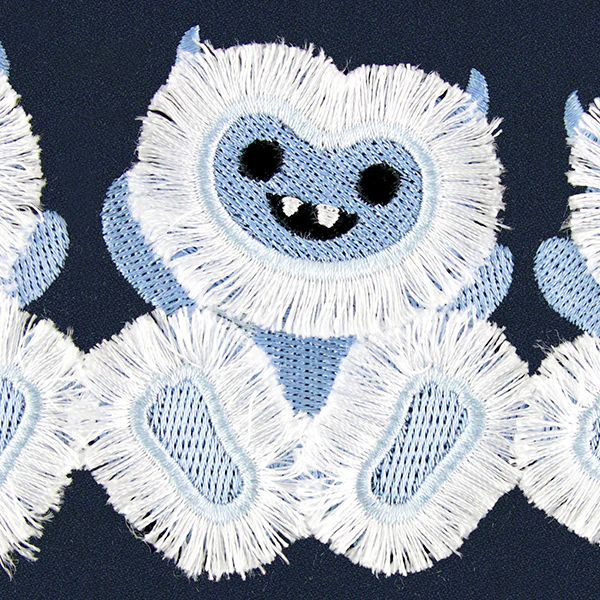 Too Cool for Winter Yeti Trio (Fringe) - Image 2