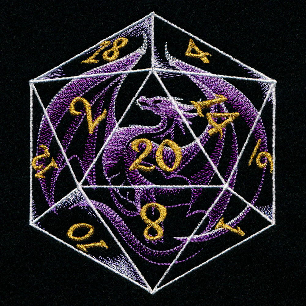 Translucent ﻿D20 Dragon - Image 5