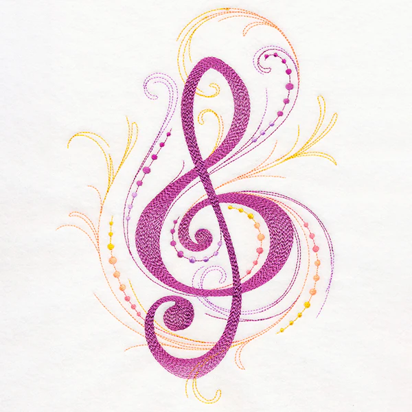 Treble Clef Flourish - Image 5