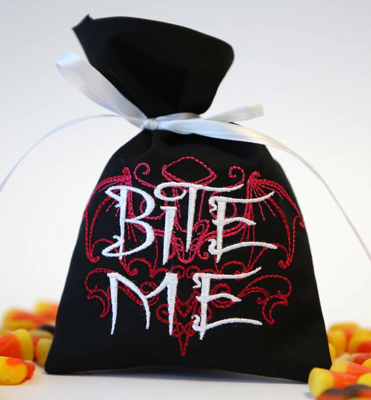 Tricks & Treats - Bite Bag (In-the-Hoop) - Image 3