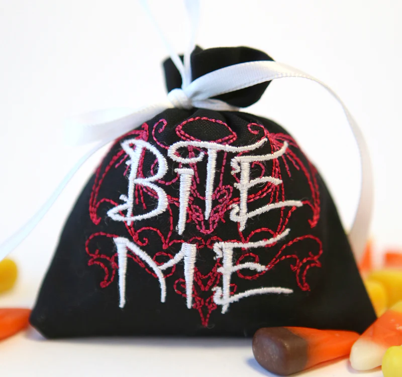 Tricks & Treats - Bite Bag (In-the-Hoop) - Image 4
