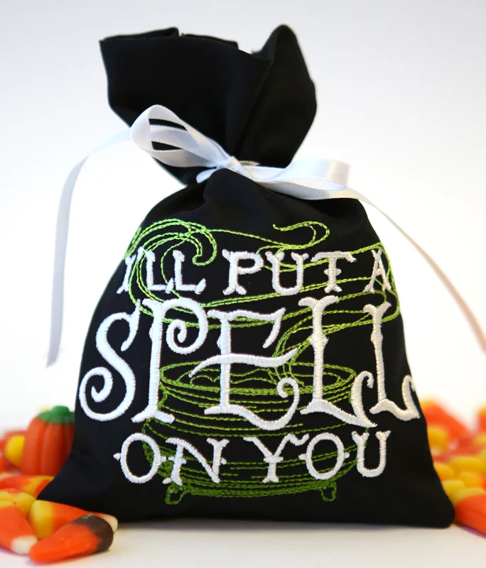 Tricks & Treats - Spell Bag (In-the-Hoop) - Image 2