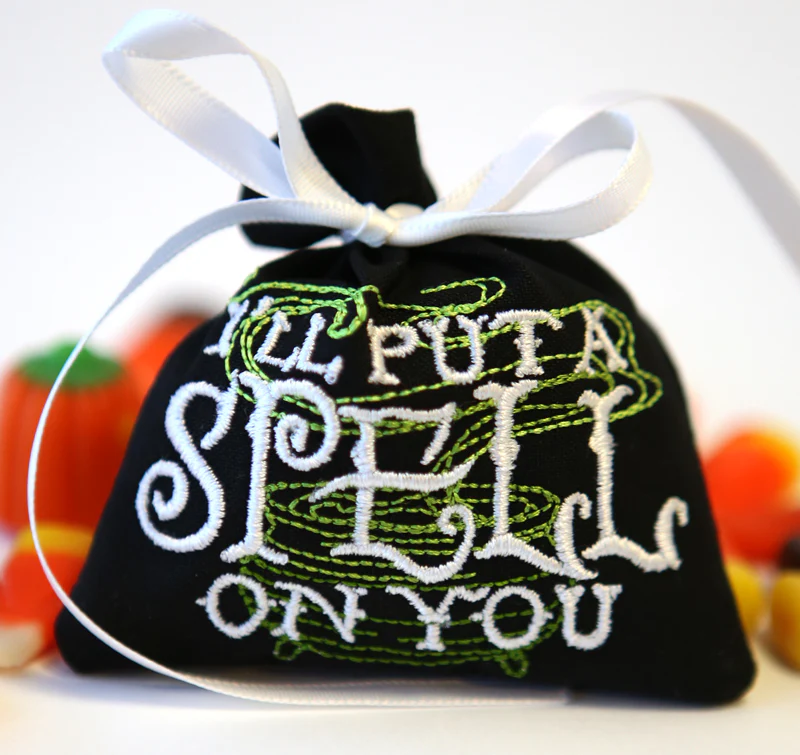 Tricks & Treats - Spell Bag (In-the-Hoop) - Image 4