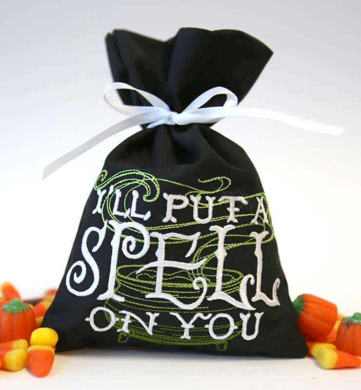 Tricks & Treats - Spell Bag (In-the-Hoop) - Image 5