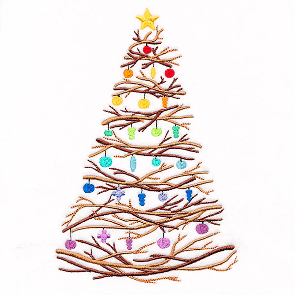 Twigs & Ornaments Christmas Tree - Image 5