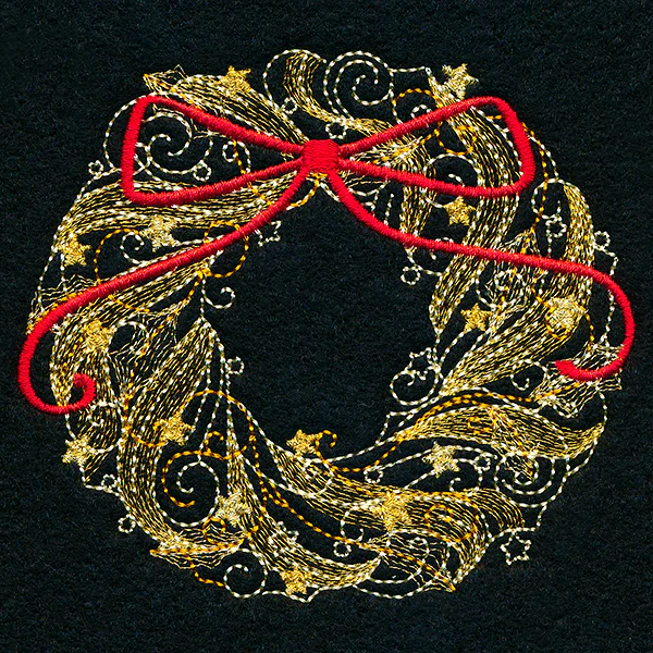 Twinkling Mirage Christmas Wreath - Image 7