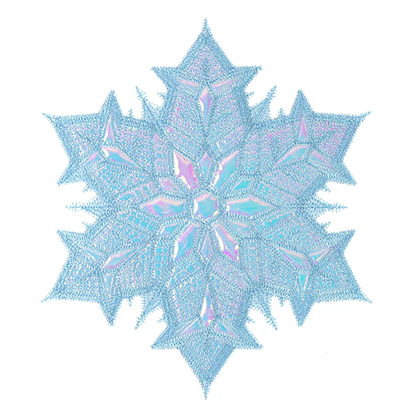 Twinkling Snowflake (Applique) (Mylar) - Image 10