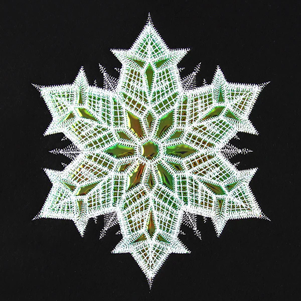 Twinkling Snowflake (Applique) (Mylar) - Image 11