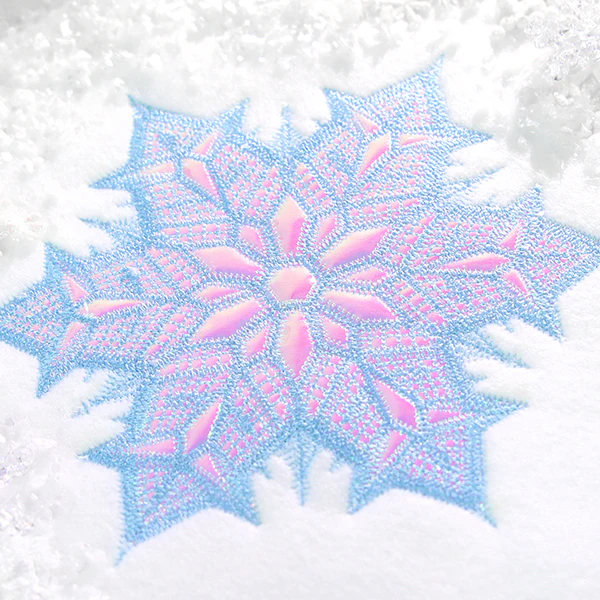 Twinkling Snowflake (Applique) (Mylar) - Image 12