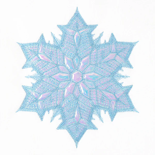 Twinkling Snowflake (Applique) (Mylar) - Image 5
